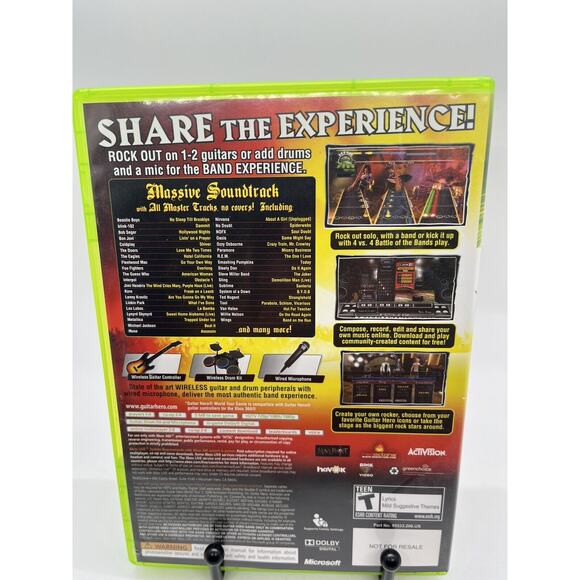 Guitar Hero World Tour - Microsoft Xbox 360 - Complete Tested Working - Picture 2 of 8